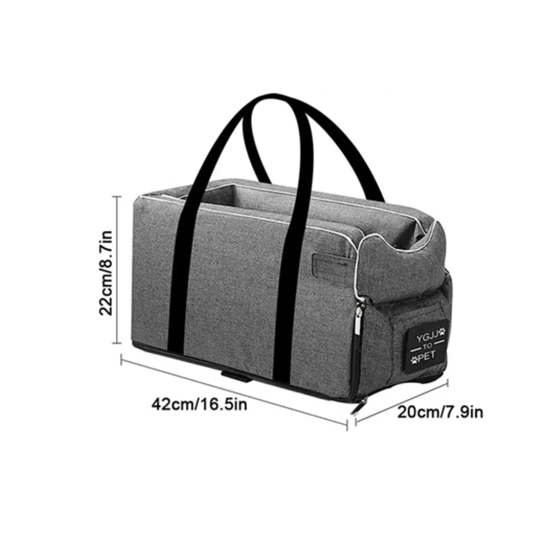 Portable Pet Car Safety Seat for Happy and Safe Adventures