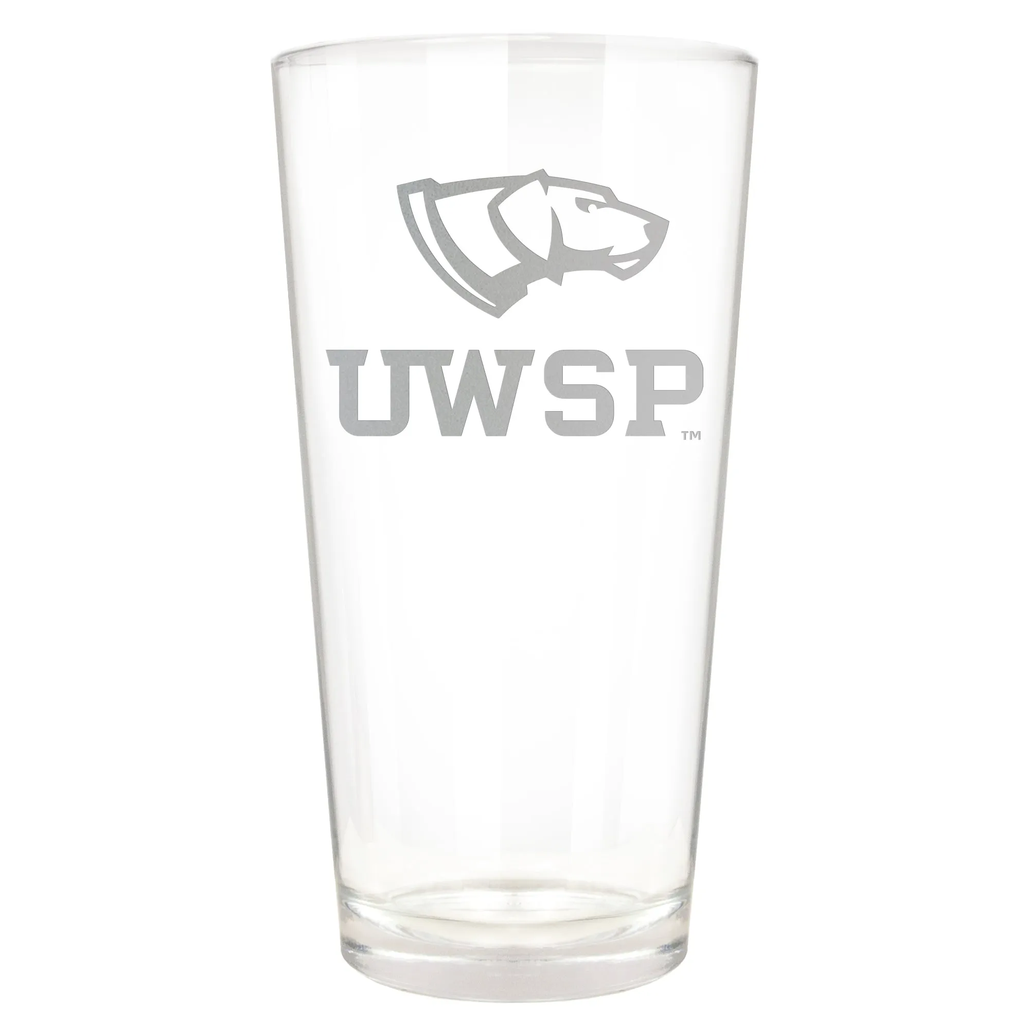 Wisconsin-Stevens Point Pointers 16 oz. Pint Glass